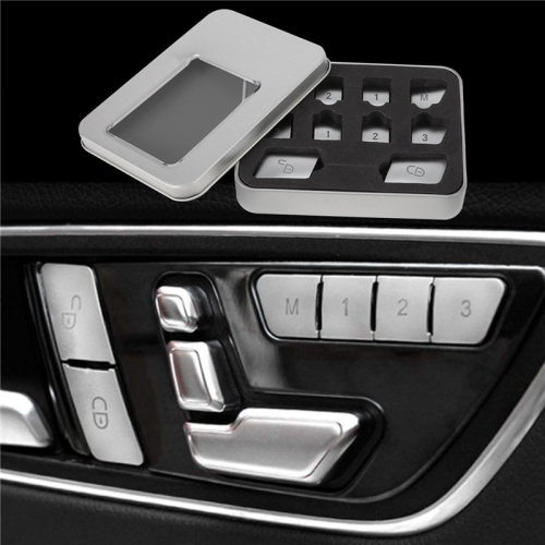 12 Teilige Speicher Sperre Tasten für Auto TüR Sitze Aufkleber CLA / GLA ML ein B E. 2
