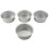 4 Inch Small Cake Pan Set of 4, Baking Round Pans Tins Bakeware 1