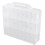48 Cells 2 Layer Nail Polish Organizer Portable Clear Storage Case 2