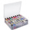 48 Cells 2 Layer Nail Polish Organizer Portable Clear Storage Case 7
