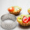 10Pcs 4.5cm Round Stainless Perforated Seamless Tart Ring with Hole 5