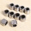 10Pcs Needle Bearing HF081412 Outer Ring Octagon One-Way 8