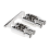 Dual-Outlet Exhaust Pipe Tailpipe for 1/10 RC Car Off Road 5