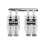 Dual-Outlet Exhaust Pipe Tailpipe for 1/10 RC Car Off Road 4