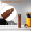 Leather Pen Pouch Holder Single Bag Case with Snap Button-Brown 9