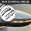 Pair Rearview Mirror Turn Signal Light Indicator Lamp 7