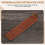 Leather Pen Pouch Holder Single Bag Case with Snap Button-Brown 6
