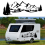RV Motorhome Side Body Sticker DIY Tree Decal for Car Caravan Trailer 11