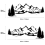 RV Motorhome Side Body Sticker DIY Tree Decal for Car Caravan Trailer 1