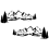 RV Motorhome Side Body Sticker DIY Tree Decal for Car Caravan Trailer 5