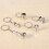 5PCS Coffee Tamper Keychain Espresso 9
