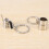 5PCS Coffee Tamper Keychain Espresso 8