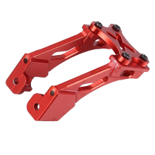 144001-1258 Metall Schwanz Festteile Heck FlüGel Firmware BeschläGe für 144001 1/14 4WD RC Auto Teile, Rot