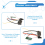 Li-Ion Battery PCB Protection Board for 18V 20V DCB201 7