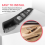 RHD Car Interior Door Handle Panel Pull Trim Cover Black 6