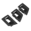RHD Car Interior Door Handle Panel Pull Trim Cover Black 10
