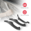 RHD Car Interior Door Handle Panel Pull Trim Cover Black 9