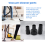 3 Pieces Universal Vacuum Hose Adapter Attachments for Cleaner 7