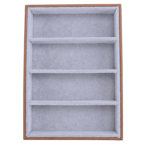 Sonnenbrillen Display Brillen Etuis 4 Gitter Box Schmuck Organizer Tablett - 1