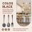 Stainless Steel Buffet Catering Party Spoons and Forks Set Black 10