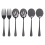 Stainless Steel Buffet Catering Party Spoons and Forks Set Black 3