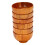 6 Pcs Wood Bowls Serving Tableware for Rice, Soup, Dip, Wooden Bowl 2