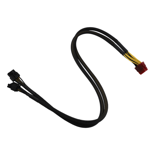 12Pin zu Dual PCI-E 8Pin (6 + 2Pin) Power Kabel für Modular PSU 1