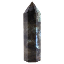 Mondstein Kristall SäUle NatüRlicher Labradorit Quarz Obelisk Zauber Stab Heilstein Wohnkultur 7-8Cm