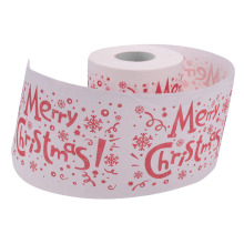 5 Stile Weihnachts Papierrolle Seiden Papier HandtüCher Schmuck Weihnachten Santa BüRo Toiletten Rolle