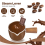 2PCS Transparent Glass with Wooden Handle, Creamer Pitcher. 50Ml 7