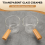 2PCS Transparent Glass with Wooden Handle, Creamer Pitcher. 100Ml 6