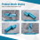 2Pcs Metal Battery Plate Bracket for TT-02 TT02 1/10 RC Car,2 8