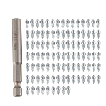 100 StüCk Spikes für Reifen Universal Roller Rad Schnee Studs Anti-Rutsch Schraube Stud Trim 4X9Mm