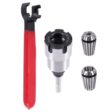 Schaft FräSer Bit Spannzangen VerläNgerung Futter Konverter Adapter, 1/2,1/4- mit ER20 Spannzange Umwandeln