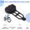 Fahrrad Gel Haut Schutz HüLle für Tritt Frequenz Sensor, , Computer Sensor Schwarze Abdeckung, 1 StüCke 8