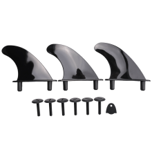 3 StüCke Softtop Surfbrett Flossen Set für Softboard Paddelbrett ZubehöR