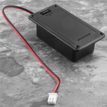 9V Flache Halterung Gitarre Aktiver Tonabnehmer Batterie Fach Deckel Halten Box Aufbewahrung Koffer für Elektrische Gitarren Bass ZubehöR