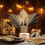 5Pcs Natural Dried Palm Leaves Fans Boho Dry Decor 9