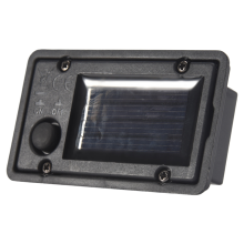 2 StüCke Batteriekasten, Solarlaternen Licht Ersatzteile Oben für HäNgende Laternen im Freien BehäLter Haus Solar Lamp