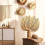 5Pcs Natural Dried Palm Leaves Fans Boho Dry Decor 5