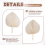 3 Pcs Elegant Modern & Wedding Decor - Wall Art 6