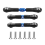 3Pcs Steering Link Rod Servo for TT-02 1/10 RC Car,Blue 2