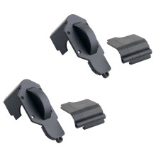2Set Gear Abdeckung HüLle Trim Getriebe Shelte 03401 für 94123 94111 94107 94118 1/10 RC Auto On-Road Offroad Truck