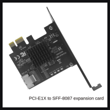 PCIe zu SFF-8087 SATA3.0 Erweiterungskarte Mini-SAS/ Festplatte 9215 Adapterkarte 36PIN