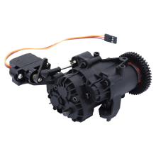 2-Gang-Getriebe mit InnenzahnräDern und Servo für 1/10 RC Crawler TRX4 TRX6 Upgrade-Teile