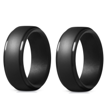 8 mm Beliebte MäNner Silikon Coole Ringe Frauen Ehering Umwelt Outdoor Sport Ring 2 StüCk 11