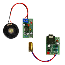 DIY Laser Wireless Audio Transmission Kit Elektronische Produktion Elektronisches Unterrichtsexperiment ZubehöR