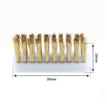 3D-Drucker-Reinigungswerkzeug, Düsenreinigungsbürsten-Set, Kupferdraht-Zahnbürste für 2.4/Trident Hotend-Reinigungsdüse