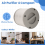 Luftreinigerfilter für Air Purifier 4 Compact Filter Smart PM 2.5 mit Aktivkohlefilter 8