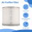 Luftreinigerfilter für Air Purifier 4 Compact Filter Smart PM 2.5 mit Aktivkohlefilter 9